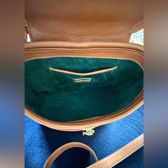 Barry Kieselstein-Cord Woven Leather Crossbody Bag in Brown with Gold Hardware - Picture 7 of 11